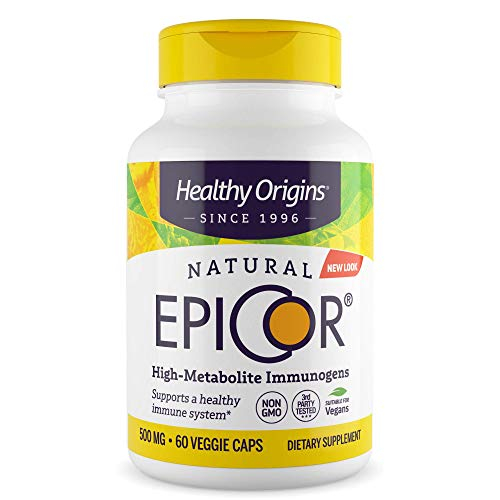 Foto 2 pulgar | Suplemento Healthy Origins Epicor Immune Balancer, 500 Mg, 60 Unidades - Venta Internacional.