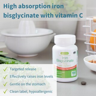 Foto 2 | Suplemento De Bisglicinato De Hierro 20% De Igennus Healthcare Nutrition - Venta Internacional.