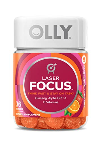Foto 2 pulgar | Suplemento Olly Laser Focus Gummy, Suministro Para 18 Días, 36 Unidades - Venta Internacional.