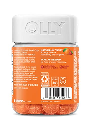 Foto 8 pulgar | Suplemento Olly Laser Focus Gummy, Suministro Para 18 Días, 36 Unidades - Venta Internacional.