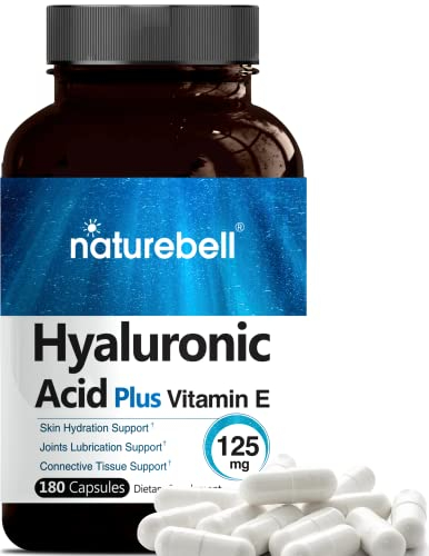 Foto 2 pulgar | Suplemento De Ácido Hialurónico Naturebell 125 Mg Con Vitamina E - Venta Internacional.