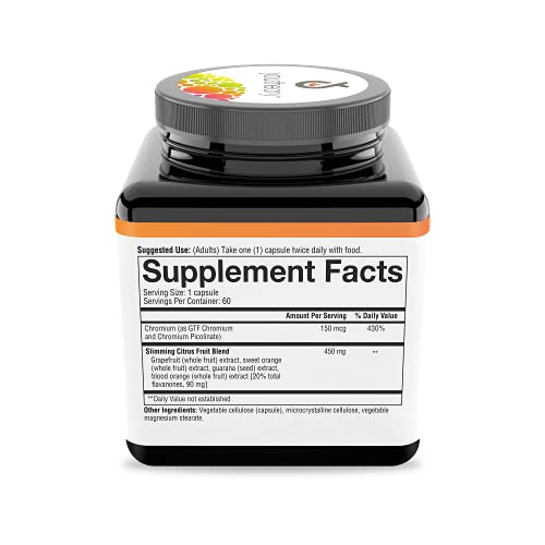 Foto 5 pulgar | Suplemento Youtheory Citrus Fruit Advanced Con Cromo 60 Ta - Venta Internacional.