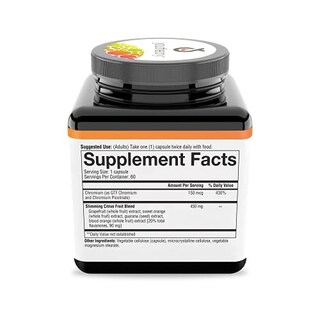 Foto 4 | Suplemento Youtheory Citrus Fruit Advanced Con Cromo 60 Ta - Venta Internacional.