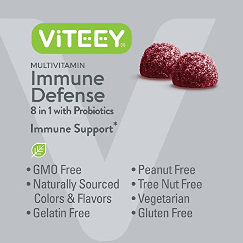 Foto 6 pulgar | Gomitas Viteey 8 en 1 para Reforzar el Apoyo Inmunitario Suplemento 60 Unidades - Venta Internacional
