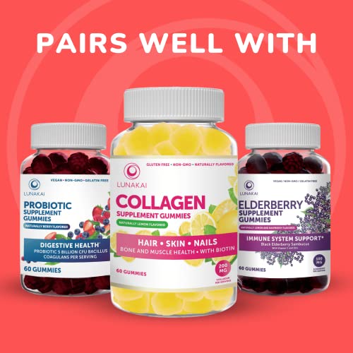 Foto 7 pulgar | Gomitas Multivitamínicas Lunakai Las 100% Gomitas Para Mujeres De 30 Días - Venta Internacional.