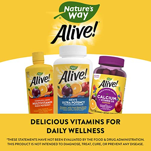 Foto 7 pulgar | ¡multivitamínico Nature's Way Alive! Ultra Potency Para Hombre, 150 Comprimidos - Venta Internacional.