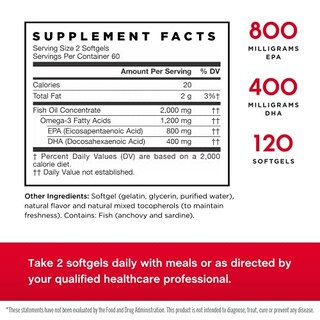 Foto 2 | Suplemento Jarrow Formulas Epa-dha Balance 600 Mg 120 Cápsulas Blandas - Venta Internacional.