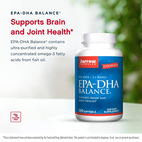 Foto 4 pulgar | Suplemento Jarrow Formulas Epa-dha Balance 600 Mg 120 Cápsulas Blandas - Venta Internacional.