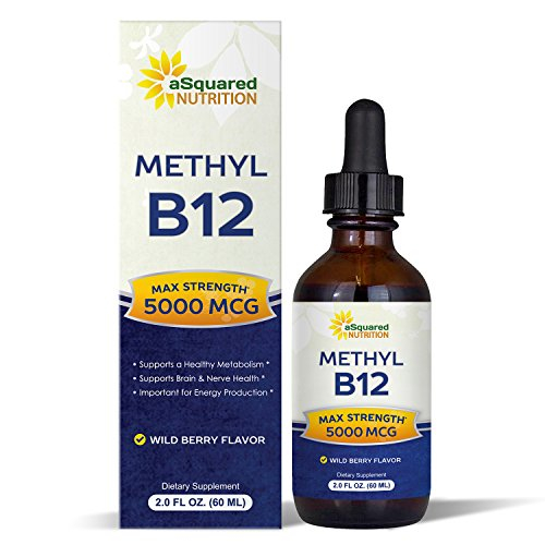 Foto 2 pulgar | Suplemento De Vitamina B12 De Squared Nutrition, 5000 Mcg - Venta Internacional.