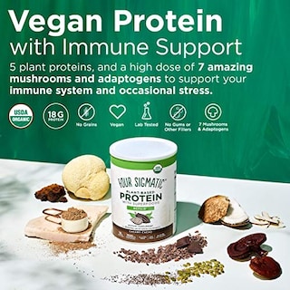 Foto 2 | Proteína Vegetal En Polvo Four Sigmatic Creamy Cacao 590ml - Venta Internacional.