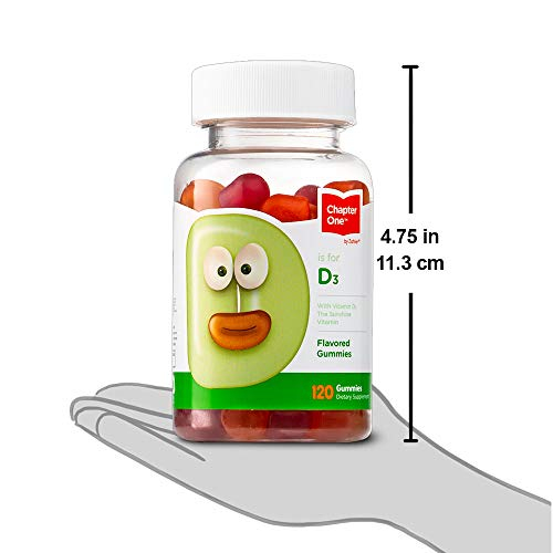 Foto 5 pulgar | Gomitas De Vitamina D3 Zahler Chapter One 1000 Ui Para Niños 120 U - Venta Internacional.