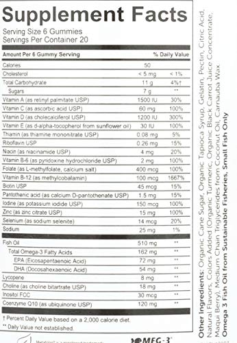 Foto 5 pulgar | Gummy Vitamins Smartypants Complete Daily Para Hombre, 120 Unidades - Venta Internacional.