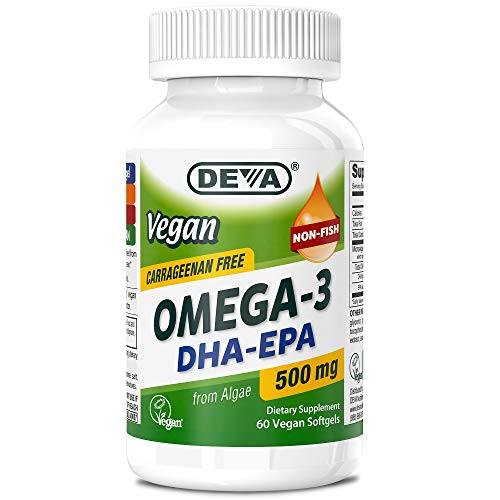 Foto 2 pulgar | Suplemento Deva Vegan Omega-3 Dha Epa 500 Mg 60 Cápsulas Blandas - Venta Internacional.