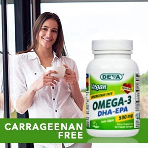 Foto 6 pulgar | Suplemento Deva Vegan Omega-3 Dha Epa 500 Mg 60 Cápsulas Blandas - Venta Internacional.