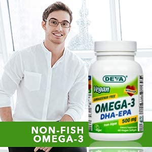 Foto 7 pulgar | Suplemento Deva Vegan Omega-3 Dha Epa 500 Mg 60 Cápsulas Blandas - Venta Internacional.