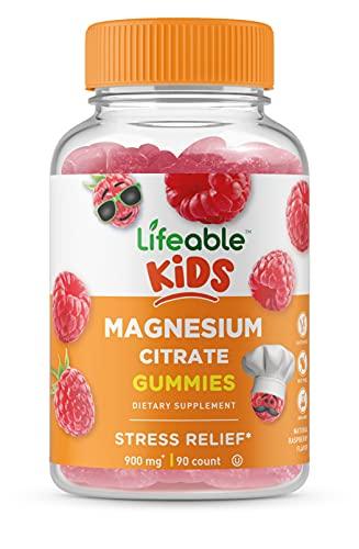 Suplemento Gomoso De Citrato De Magnesio Para Niños, Duradero, 90 Unidades - Venta Internacional.
