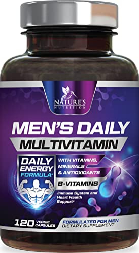 Foto 2 pulgar | Suplemento Multivitamínico Nature's Nutrition Para Hombres Mayores De 50 Años, 120 Unidades - Venta Internacional.