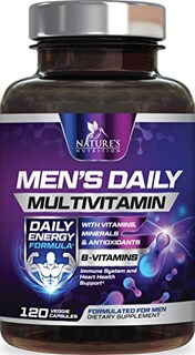 Foto 1 | Suplemento Multivitamínico Nature's Nutrition Para Hombres Mayores De 50 Años, 120 Unidades - Venta Internacional.