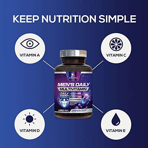 Foto 4 pulgar | Suplemento Multivitamínico Nature's Nutrition Para Hombres Mayores De 50 Años, 120 Unidades - Venta Internacional.