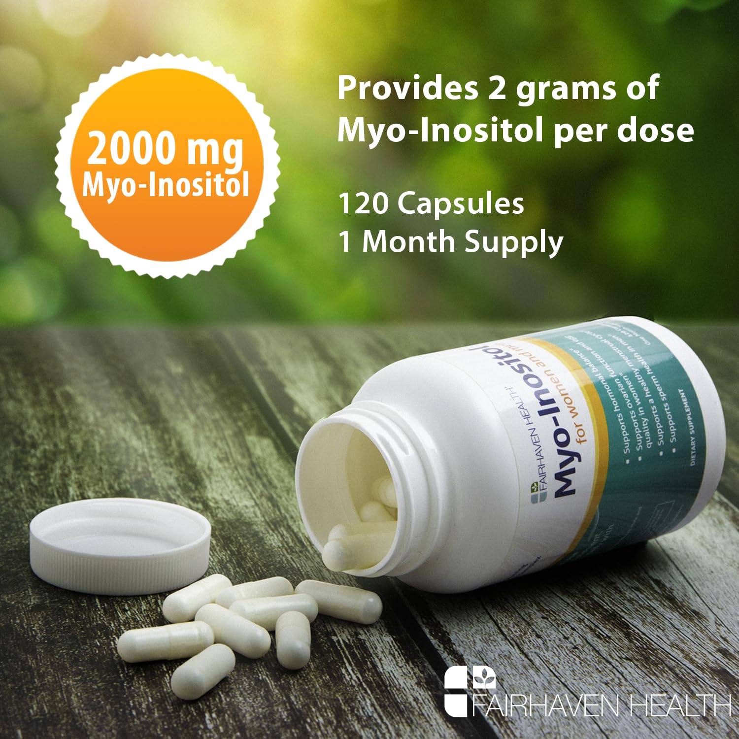Foto 4 pulgar | Mioinositol De Fairhaven Health Para La Fertilidad De Pareja - Venta Internacional.