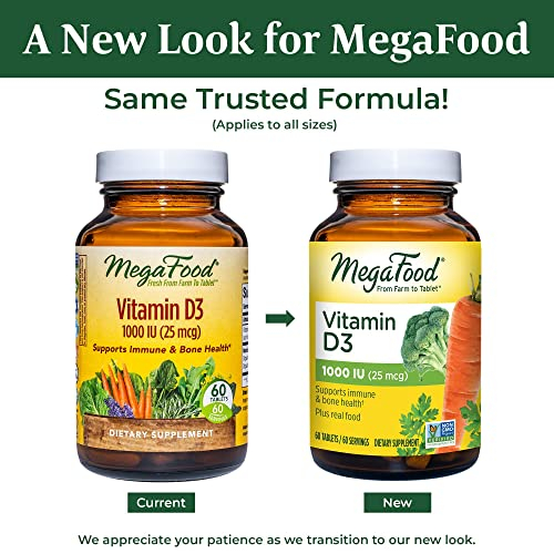 Foto 3 pulgar | Suplemento Megafood De Vitamina D3 1000 Ui (25 Mcg) 60 Tabletas - Venta Internacional.