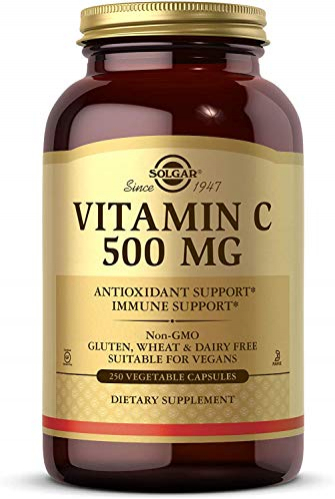 Foto 2 pulgar | Suplemento Solgar De Vitamina C, 500 Mg, 250 Cápsulas Vegetales - Venta Internacional.
