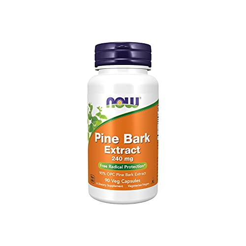 Suplemento Now Extracto De Corteza De Pino 240 Mg 90% Opc 90 Cápsulas - Venta Internacional.