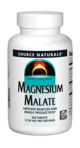 Foto 1 | Supplement Source Naturals, Malato De Magnesio, 1250 Mg, 360 Tabletas - Venta Internacional.