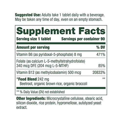 Foto 8 pulgar | Suplemento Megafood Methyl B12 Heart Health 90 Tabletas - Venta Internacional.