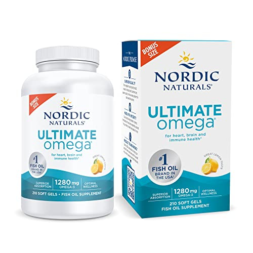Suplemento A Los Geles Blandos Ultimate Omega 210 De Nordic Naturals - Venta Internacional.