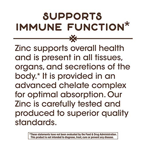 Foto 3 pulgar | Suplemento De Quelato De Zinc Nature's Way 30 Mg 100 Cápsulas - Venta Internacional.