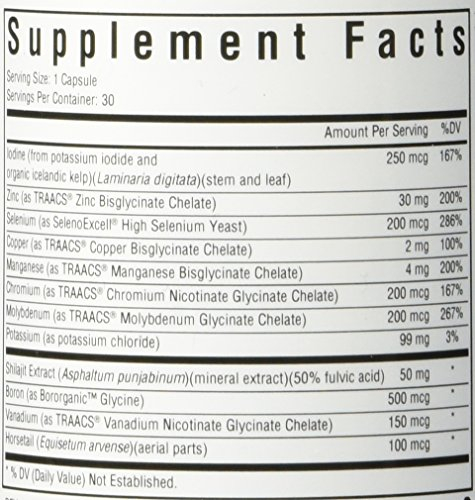 Foto 7 | Suplemento De Oligoelementos Seeking Health 30 Cápsulas - Venta Internacional.