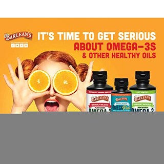 Foto 7 | Suplementos De Aceite De Pescado Barlean's Mango Peach Omega 3, 240 Ml - Venta Internacional.