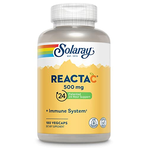Foto 2 pulgar | Suplemento Solaray Reacta-c Con 500 Mg De Vitamina C 180 Cápsulas - Venta Internacional.
