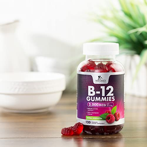Foto 8 pulgar | Suplemento: Gomitas De Vitamina B12 De 3000 Mcg De Nature's Nutrition - Venta Internacional.