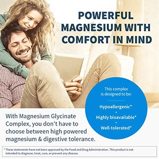 Foto 2 | Suplemento Del Complejo De Glicinato De Magnesio De Klaire Labs, 100 Mg - Venta Internacional.