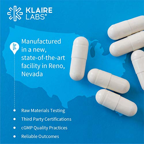 Foto 7 | Suplemento Del Complejo De Glicinato De Magnesio De Klaire Labs, 100 Mg - Venta Internacional.