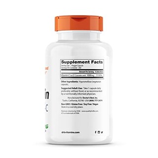 Foto 2 | Vitamina C de 1000 Mg Doctor's Best para un Sistema Inmunológico Saludable - Venta Internacional