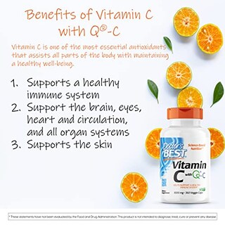 Foto 6 | Vitamina C de 1000 Mg Doctor's Best para un Sistema Inmunológico Saludable - Venta Internacional
