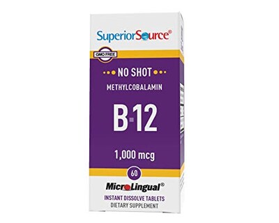 Foto 1 | Suplemento De Vitamina B12, Metilcobalamina De Fuente Superior, 1000 Mg - Venta Internacional.