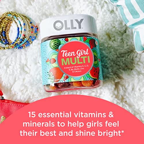 Foto 2 | Suplemento Olly Teen Girl Multi Gummy 70 Unidades 35 Días - Venta Internacional.