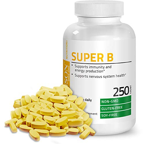 Foto 1 | Complejo De Vitamina B Bronson 250 Comprimidos - Venta Internacional.