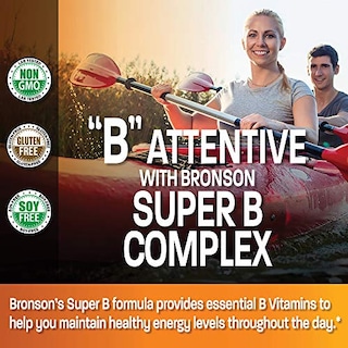 Foto 4 | Complejo De Vitamina B Bronson 250 Comprimidos - Venta Internacional.