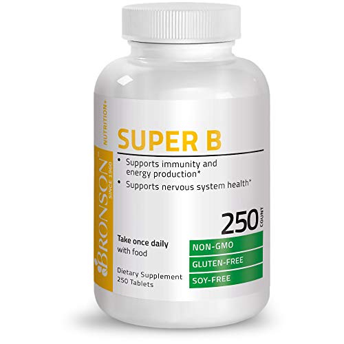Foto 5 | Complejo De Vitamina B Bronson 250 Comprimidos - Venta Internacional.