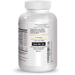 Foto 7 | Complejo De Vitamina B Bronson 250 Comprimidos - Venta Internacional.