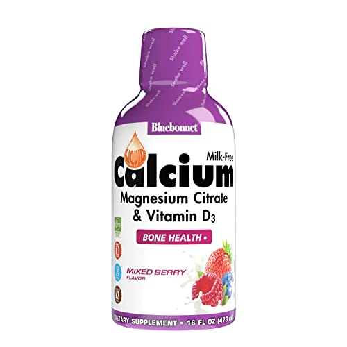 Foto 1 | Suplemento De Citrato De Calcio Líquido Bluebonnet 473 Ml Con Mg Y D - Venta Internacional.