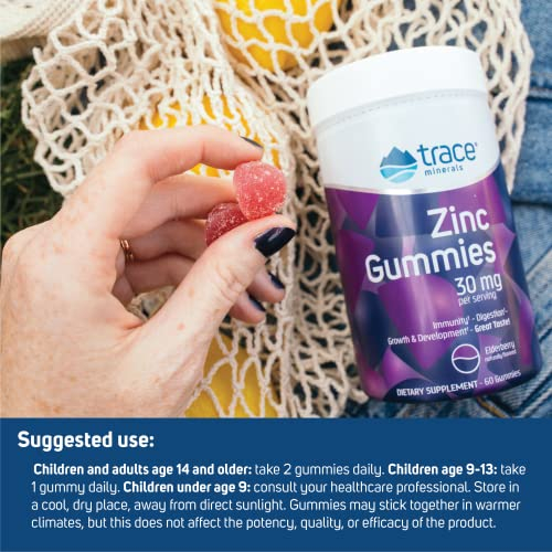 Foto 5 pulgar | Suplemento: Gomitas Masticables De Zinc Con Oligoelementos, 30 Mg - Venta Internacional.