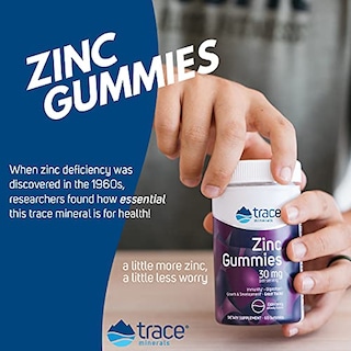 Foto 5 | Suplemento: Gomitas Masticables De Zinc Con Oligoelementos, 30 Mg - Venta Internacional.