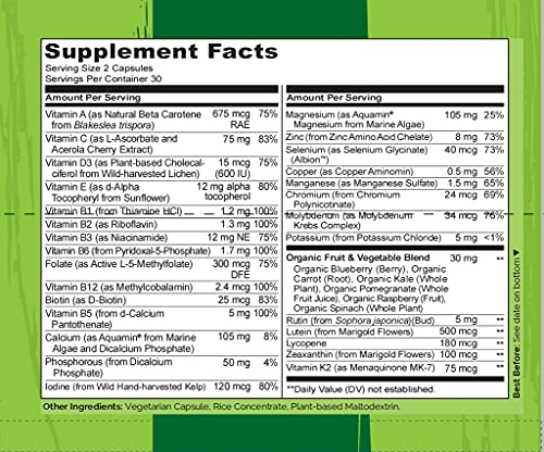 Foto 4 pulgar | Suplemento Multivitamínico Naturelo Whole Food Para Adolescentes Adolescentes X60 - Venta Internacional.