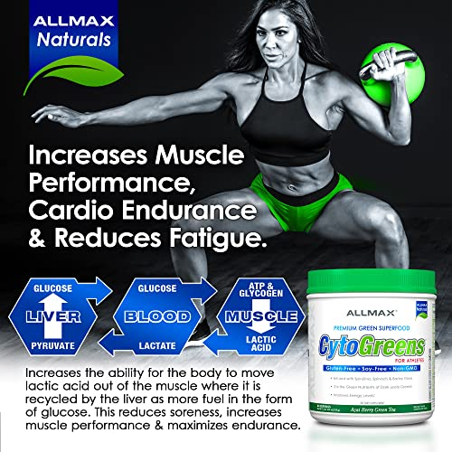 Foto 5 pulgar | Suplemento Allmax Nutrition Cytogreens Super Greens 535g - Venta Internacional.
